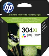 HP 304XL Cartouche d’encre trois couleurs grande capacité authentique