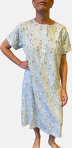 Cocodream/outfitter-dames katoenen pyjama BLUE GLOW-S