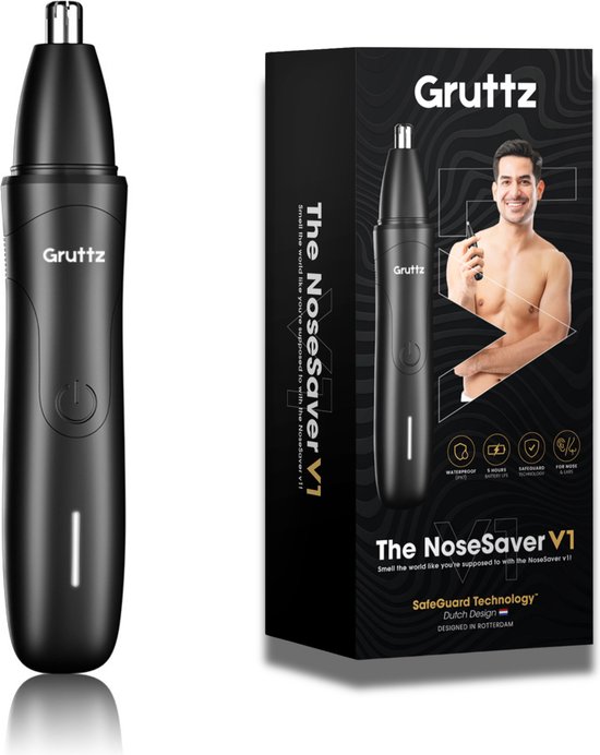 Gruttz – Neustrimmer Mannen Pro – Vrouwen – Oplaadbaar – Oortrimmer – Krachtige Motor – Waterdicht