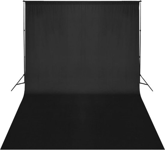 Foto: Vidaxl fotostudioset met lampen achtergrond en reflector