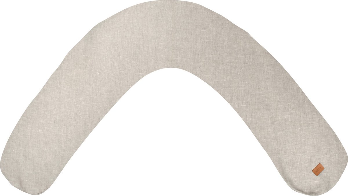 Goedkoopste Béaba Big Flopsy™ Linnen Naturel - Zwangerschapskussen - Zijslaapkussen volwassenen - Voedingskussen - Beige - 170cm