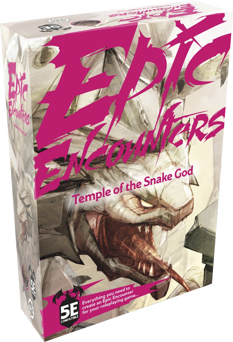 Epic Encounters Temple of the Snake God - RPG Miniaturen - Steamforged Games