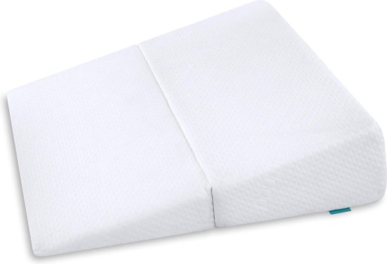 Hoogteverstelbaar Reflux Kussen voor Volwassenen - Memory Foam Wig Kussen 64 x 62 x 17 cm wedge pillow