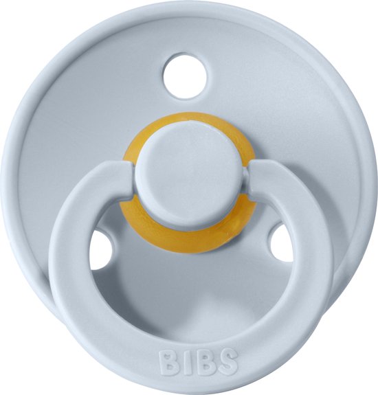 100231 Fopspeen Bibs Blauw 0+ (S) van BIBS — afbeelding 2