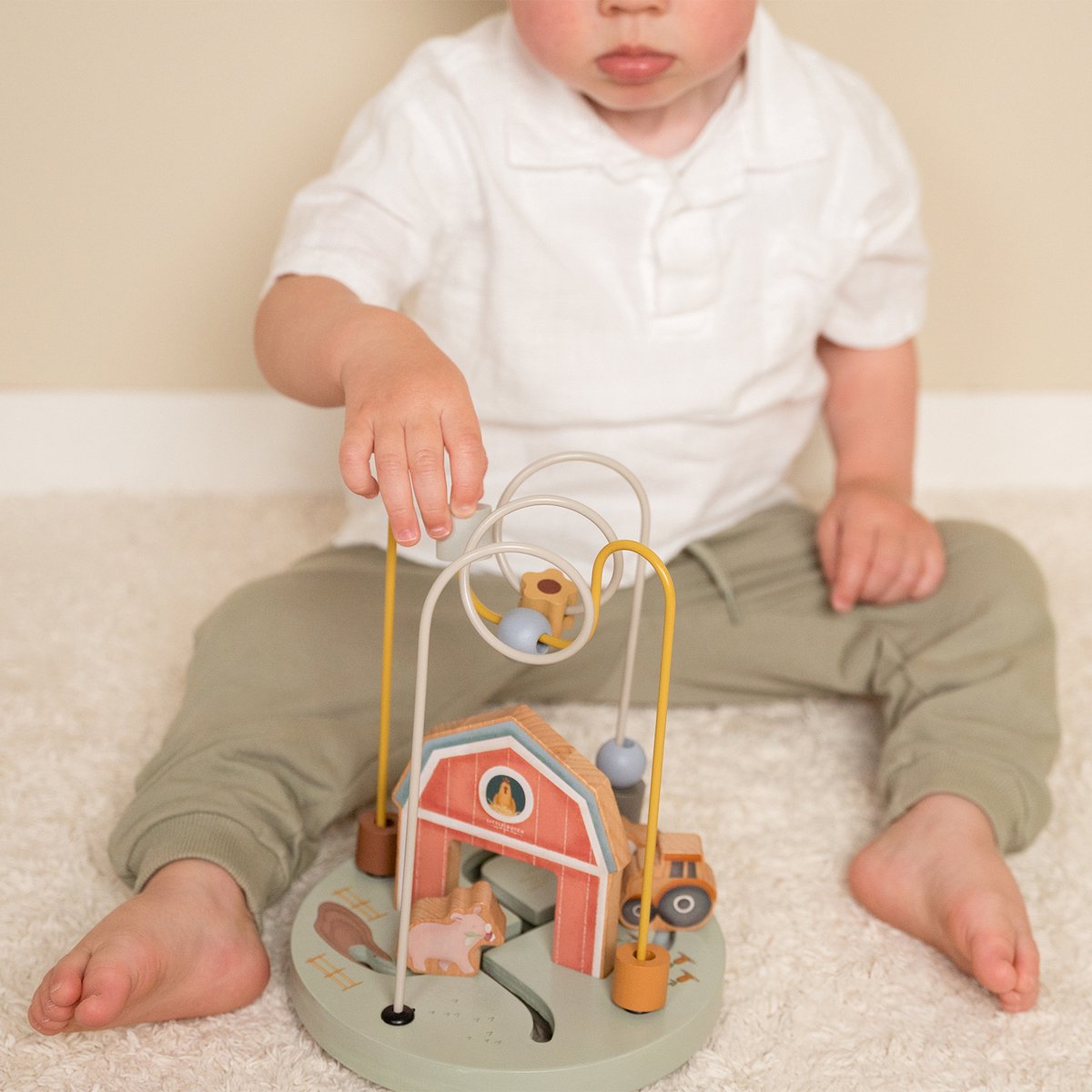 Little Dutch - Activiteitenspiraal hout FSC - Little Farm — afbeelding 6
