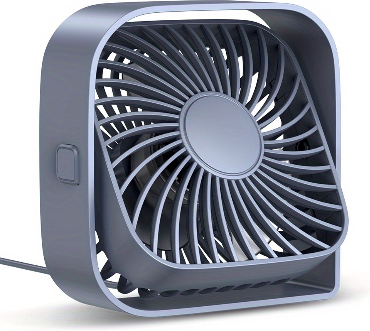 Livano Ventilator Staand - Ventilatoren - Tafelventilator - Statief - Extra Verkoelend - Aircooler - Cooling Fan - Cooler - Grijs
