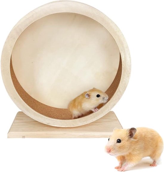 Vijfdelig Doe-het-zelf Hamsterspeelgoed van Hout - Speelgoed voor