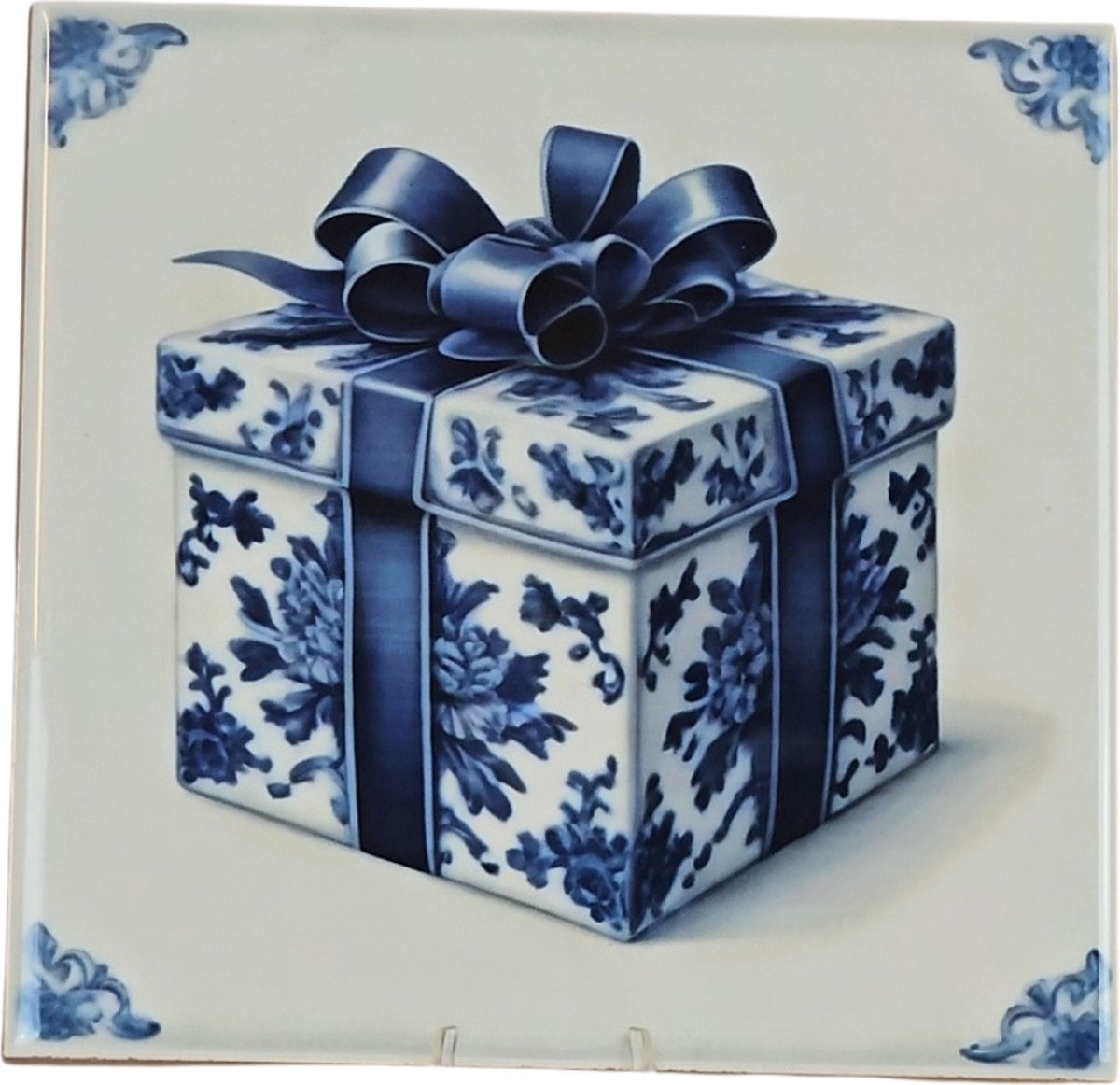 Cadeau delfts blauw tegeltje