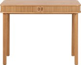 Bureau Naturel MDF - Schuifdeuren - 100x50x75cm - Rustam - Giga Living