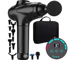 Massage Gun Professioneel - 12 Opzetstukken - Massage Apparaat - Massage Pistool 30 Standen - Massageapparaat - Massagegun