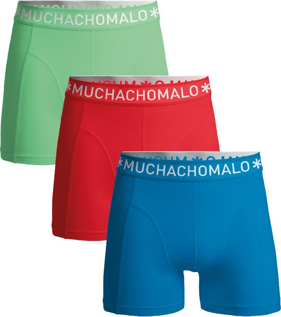 Muchachomalo Boys Boxershorts - 3 Pack - Maat 176 - 95% Katoen - Jongens Onderbroeken