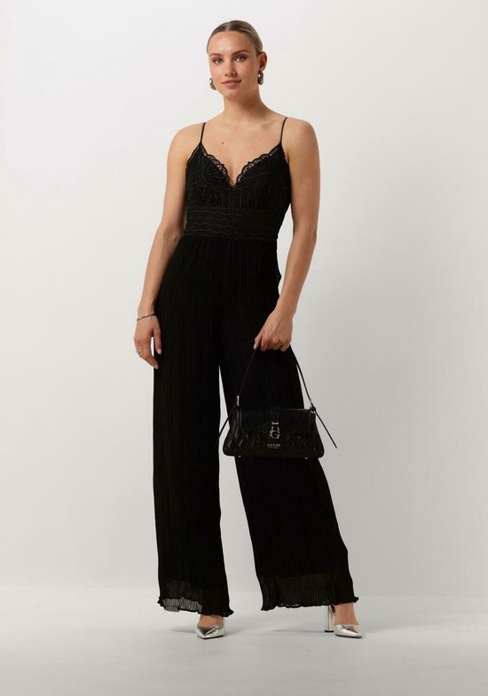 Guess Amiah Pleated Jumpsuit Jumpsuits Dames - Zwart - Maat XS