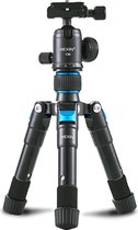 Momentum® - Trépied pour appareil photo Bexin MS08 - Portable - Avec support - Réglable - Design Premium - Prise de vue Multi-angle - 27 cm - Zwart