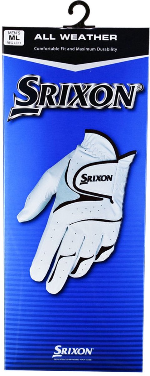 Srixon Golfhandschoen Wit - All Weather Golf Gloves - voor rechtshandige golfers (Handschoen Links) van Srixon — afbeelding 5