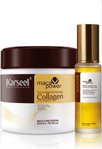 Karseell - Maca Collagen Haarmasker + Haarolie - Voordeel bundel pakket