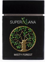 SuperMana biologische thee - Misty forest - losse thee - biologische thee met o.a. groen thee, hibiscus, chine white monkey thee, pink pepper