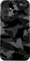 BURGA Telefoonhoesje voor Samsung Galaxy S23 FE - Schokbestendige Hardcase Hoesje - Night Black Camo