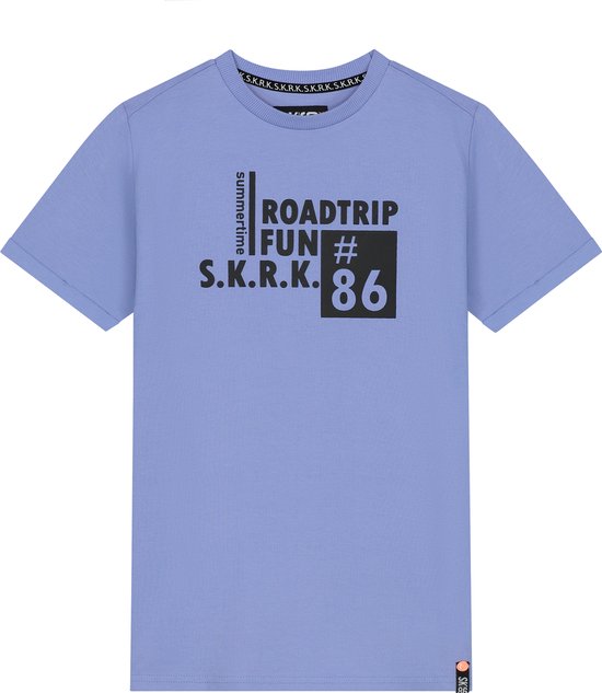 SKURK - T-shirt Tem - Lavendel - maat 122/128