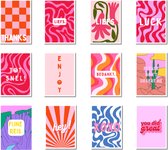 Planbooks - Cartes de vœux - Jeu de cartes - Cartes postales - Différentes occasions - A6 - 36 pièces