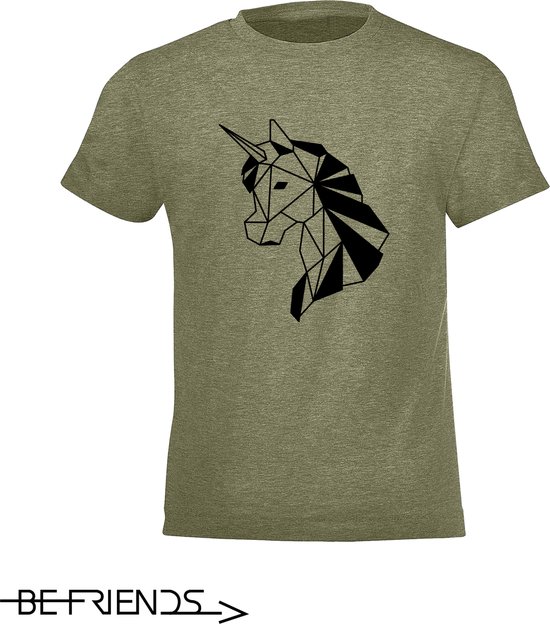 Be Friends T-Shirt - Unicorn - Kinderen - jaar