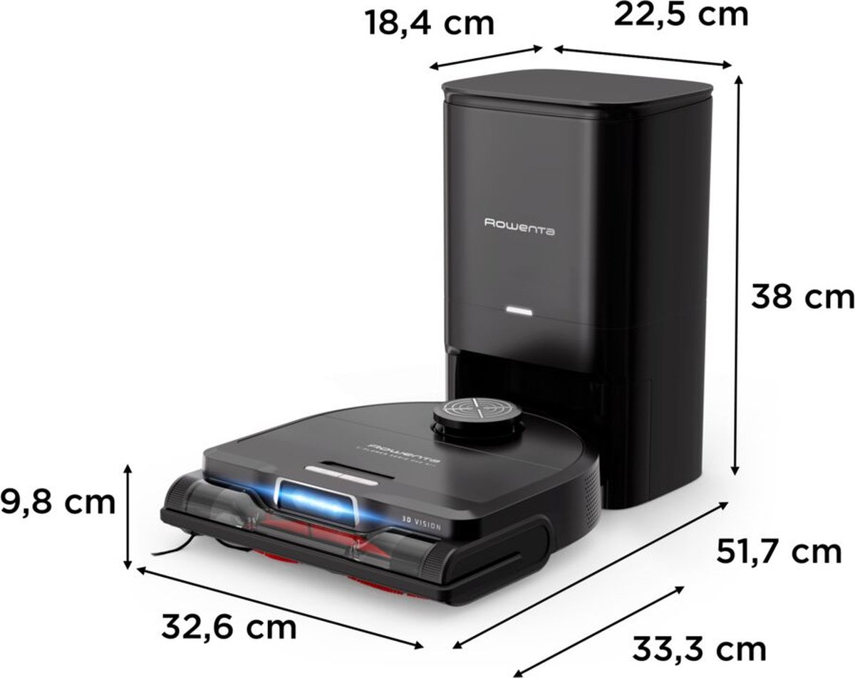 Afbeelding 3 van Rowenta X-Plorer Serie 240+ AI RR9695 - Robotstofzuiger