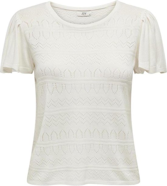 Jacqueline de Yong T-shirt Jdysolis Daisy S/s Pullover Knt 15320824 Dames