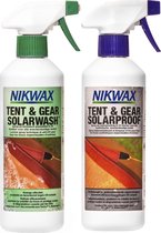 Nikwax Tent & Gear Solarwash 500 ml et Solarproof 500 ml