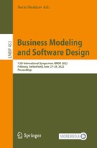 Lecture Notes in Business Information Processing- Business Modeling and Software Design