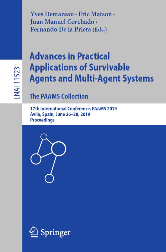 Lecture Notes in Computer Science11523- Advances in Practica ... - cover