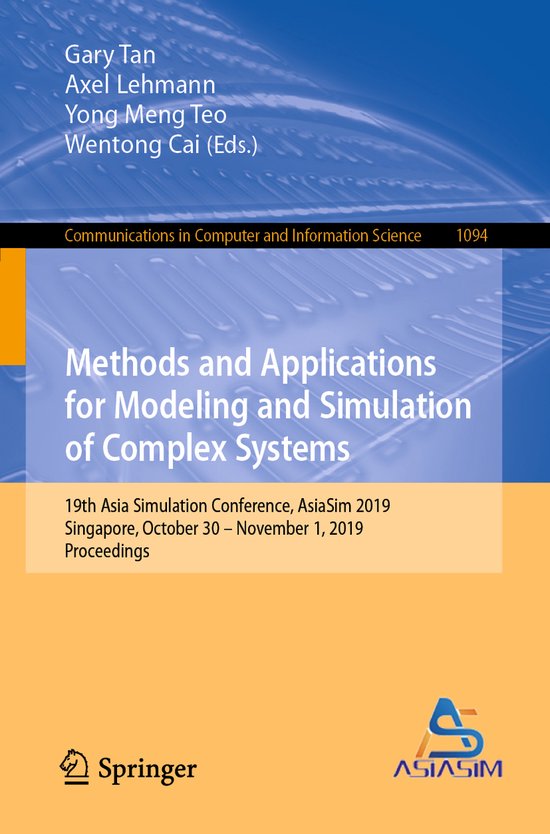Communications in Computer and Information Science1094- Meth ... - cover