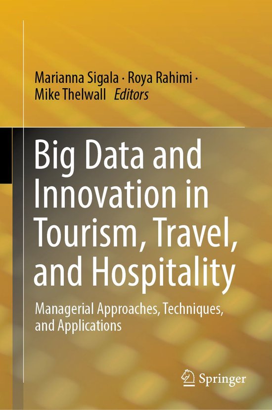 Big Data and Innovation in Tourism, Travel, and Hospitality - cover