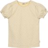 Moodstreet M403-5421 Meisjes T-shirt - Yellow - Maat 110-116