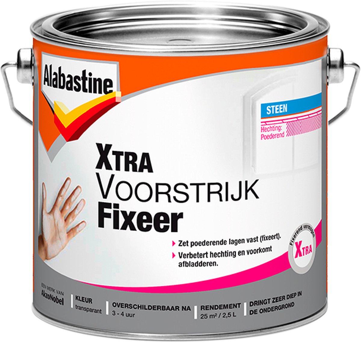 Alabastine Voorstrijk Fixeer - 2,5 liter - Alabastine