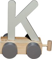 Jep Letters Treinletter K - Zilver