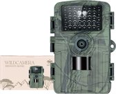 Caméra sauvage Saftiny® avec vision nocturne - Dernier modèle - Pour l'extérieur - 36 MP - 2,7K - Caméra de chasse - Caméra d'observation - Caméra sauvage - Caméra de chasse - Carte SD incluse - Manuel néerlandais
