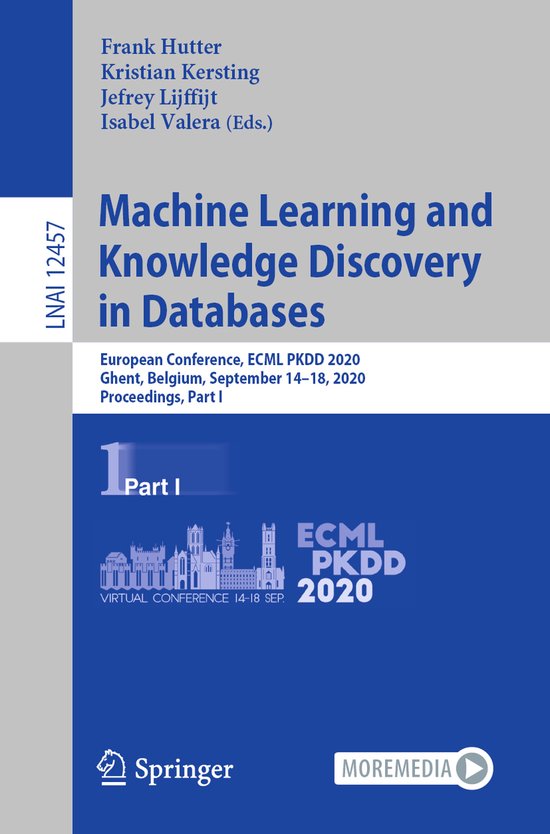 Machine Learning and Knowledge Discovery in Databases - cover