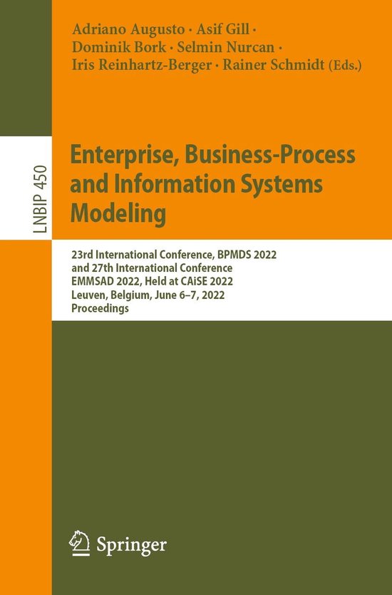 Springer Nature Proceedings Computer Science - Enterprise, B ... - cover