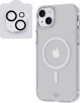 Tech21 Evo Clear hoesje en Camera bescherming voor iPhone 15 Plus - Telefoonhoesje geschikt voor MagSafe - Transparent - 3,6 meter valbestendig