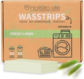 Natuurlijke Wasmiddeldoekjes - Fresh Linen Wasstrips 50 Wasbeurten Incl. Wasverzachter – Wasmiddel Wasdoekjes – Vegan – Zero Waste