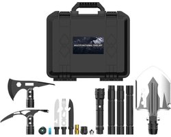 Survival Kit - Outdoor Kit - Survival Set - Inclusief Scherp, Mes, Bijl En Picker