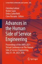 Lecture Notes in Networks and Systems 266 - Advances in the Human Side of Service Engineering