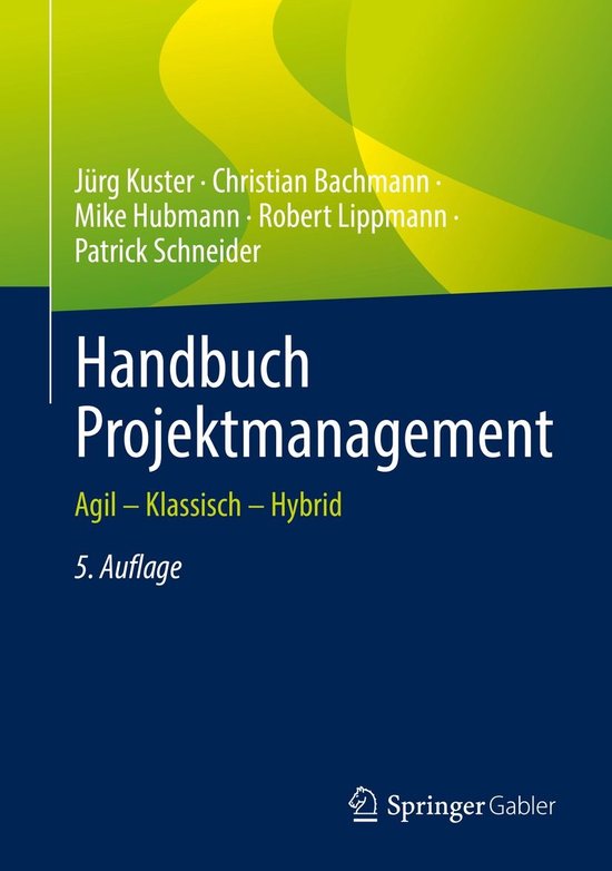Business and Economics (German Language) - Handbuch Projektm ... - cover