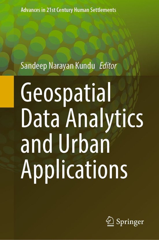 Advances in 21st Century Human Settlements - Geospatial Data ... - cover
