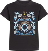 Meisjes t-shirt dreamer - Phantom blauw