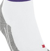 FALKE RU Compression Stabilizing Hardlopen compressie anti zweet functioneel garen lyocell sportsokken dames wit - Maat 41-42