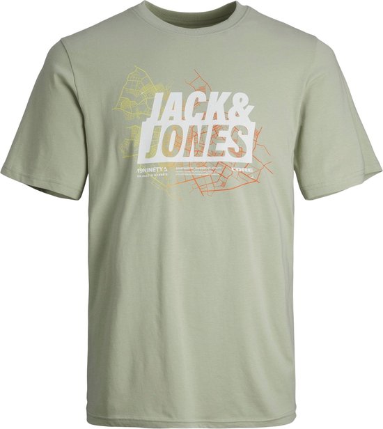 Jack & Jones Map Summer T-shirt Jongens - Maat 164