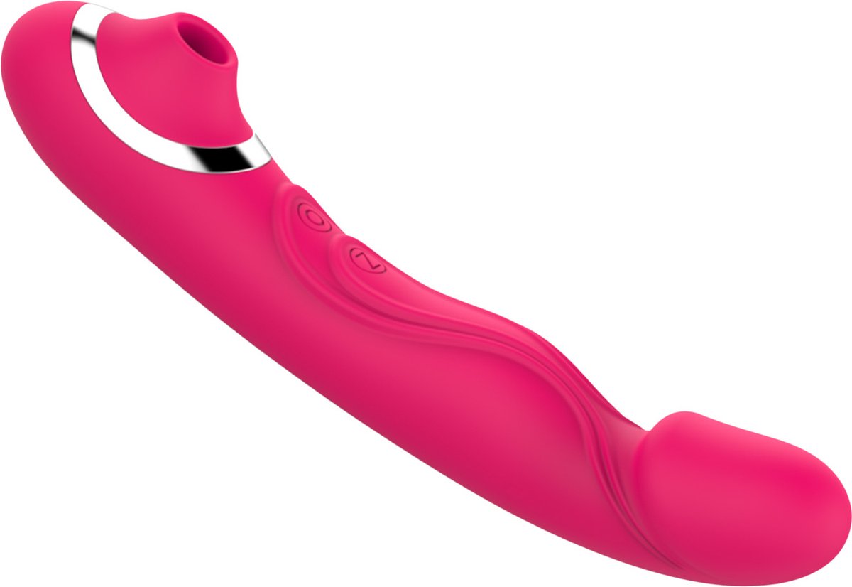 Cupitoys® Luchtdruk Vibrator - Vibrators Voor Vrouwen - 14 Standen - Roze