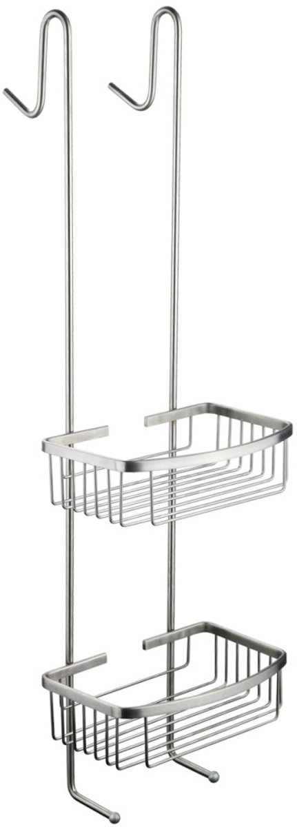Sanifun Jackie RVS Ophangrek – 2-laags Doucherek voor Glazen Douchewand – 800 mm