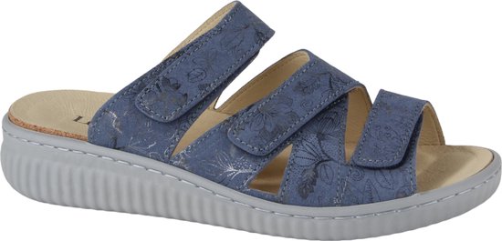 Longo 1126712-8 dames slippers maat 40 blauw