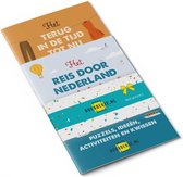 Cadeauset doeboekjes voor senioren: Reis door Nederland + Terug in de Tijd tot Nu deel 1 - puzzelen, kwissen, activiteiten en ideeën - activiteitenbegeleiding